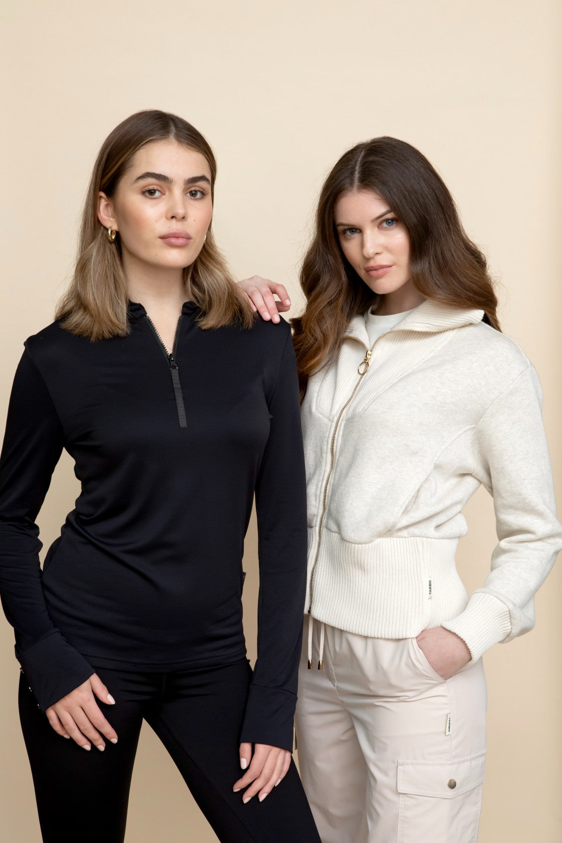 Sienna Full Zip Cream