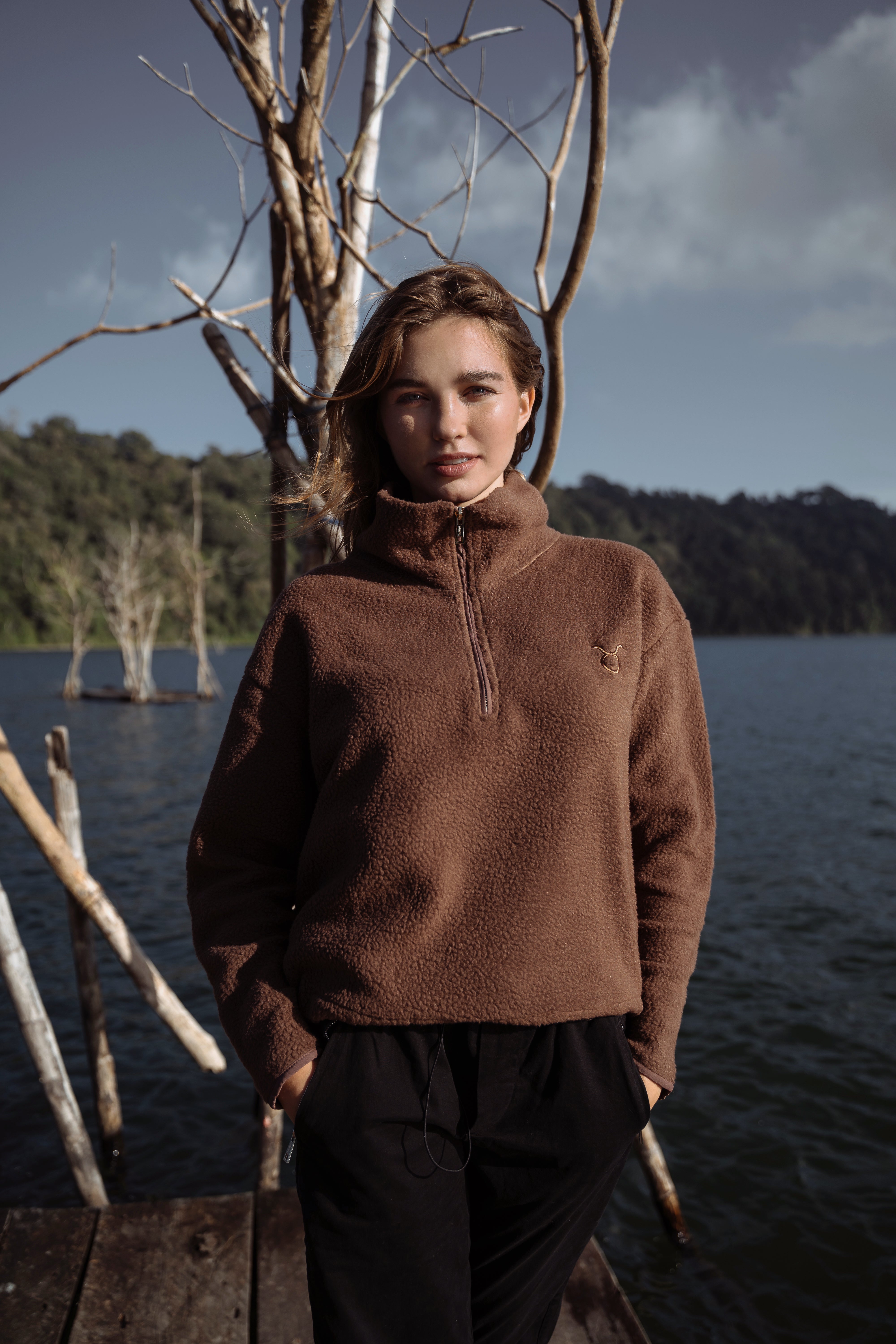 Mystique Fleece Brown
