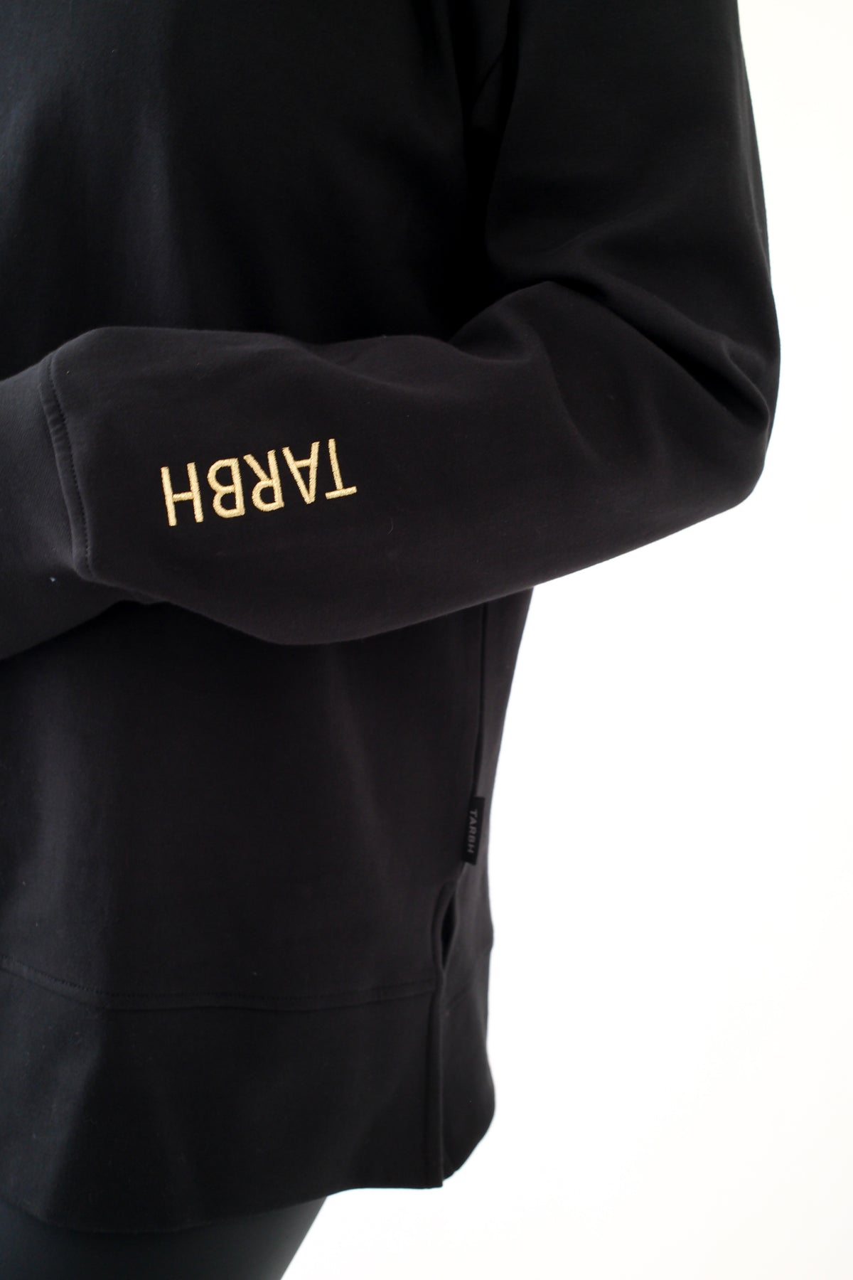 JUNO CREW SWEATSHIRT BLACK