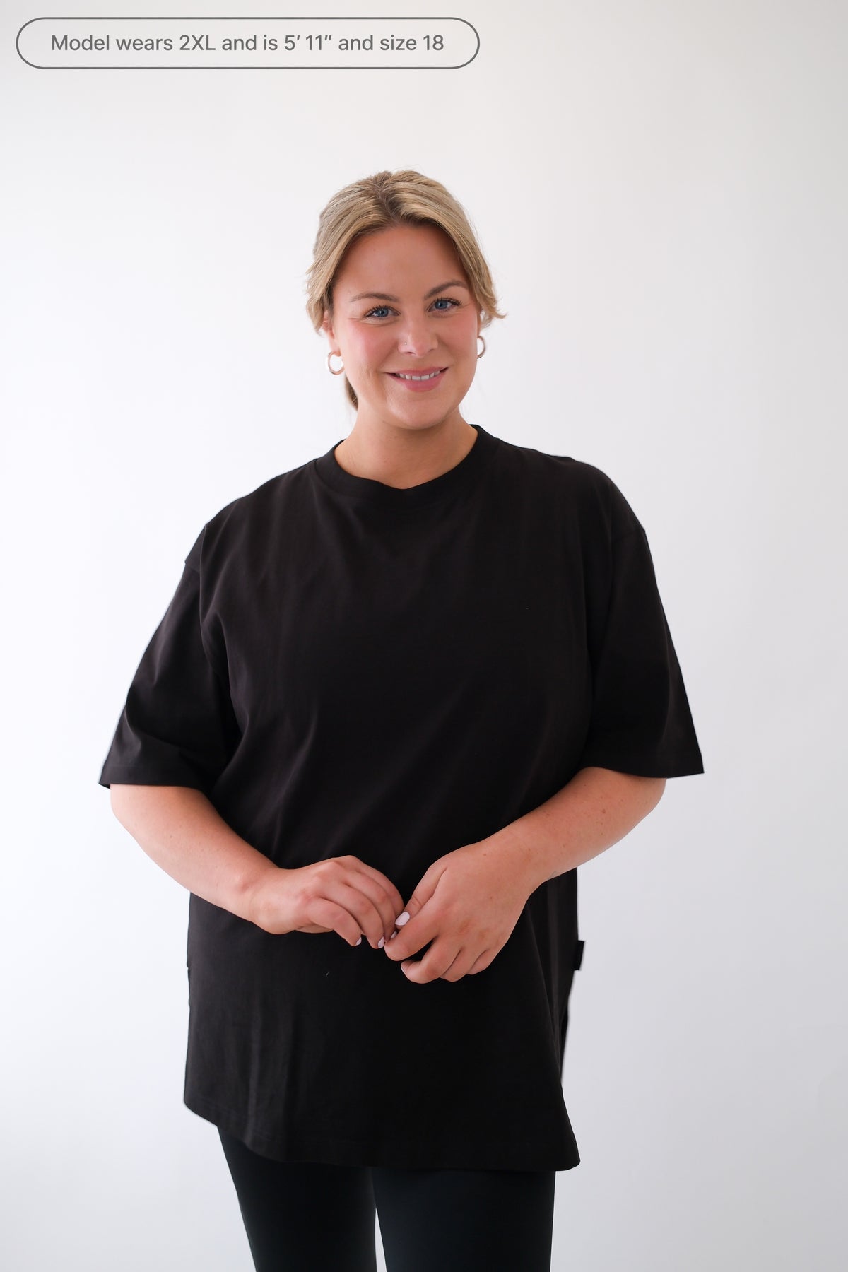 CLEO SHORT SLEEVE T-SHIRT BLACK