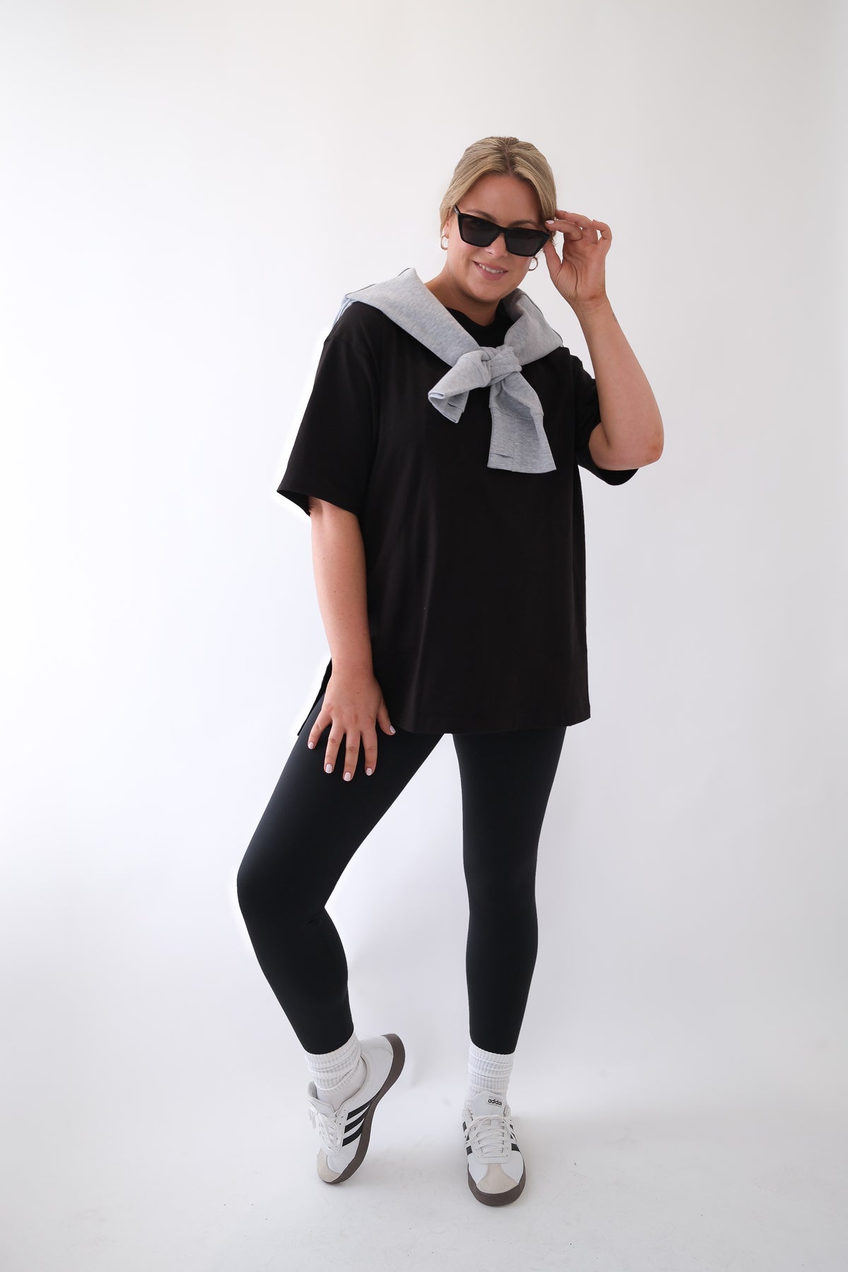 CLEO SHORT SLEEVE T-SHIRT BLACK