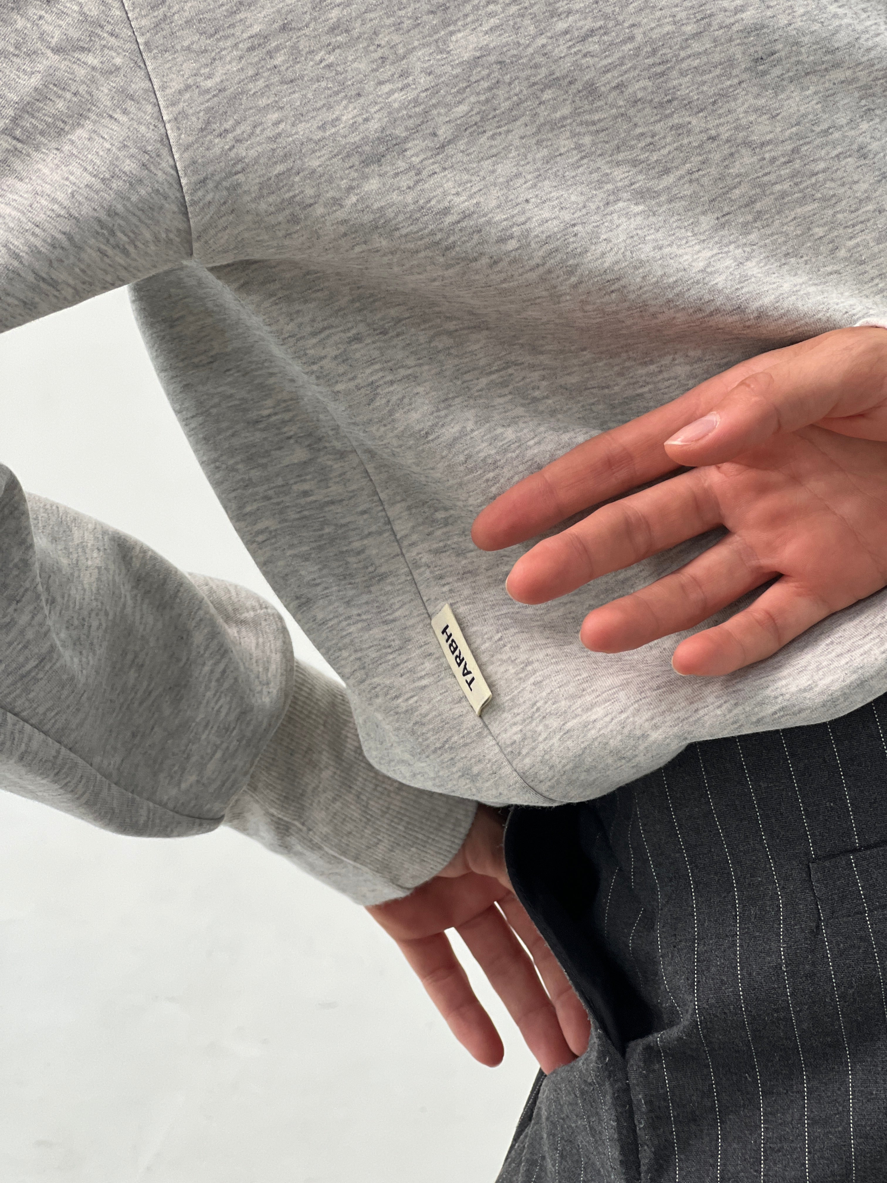 Demi Sweater Pale Grey