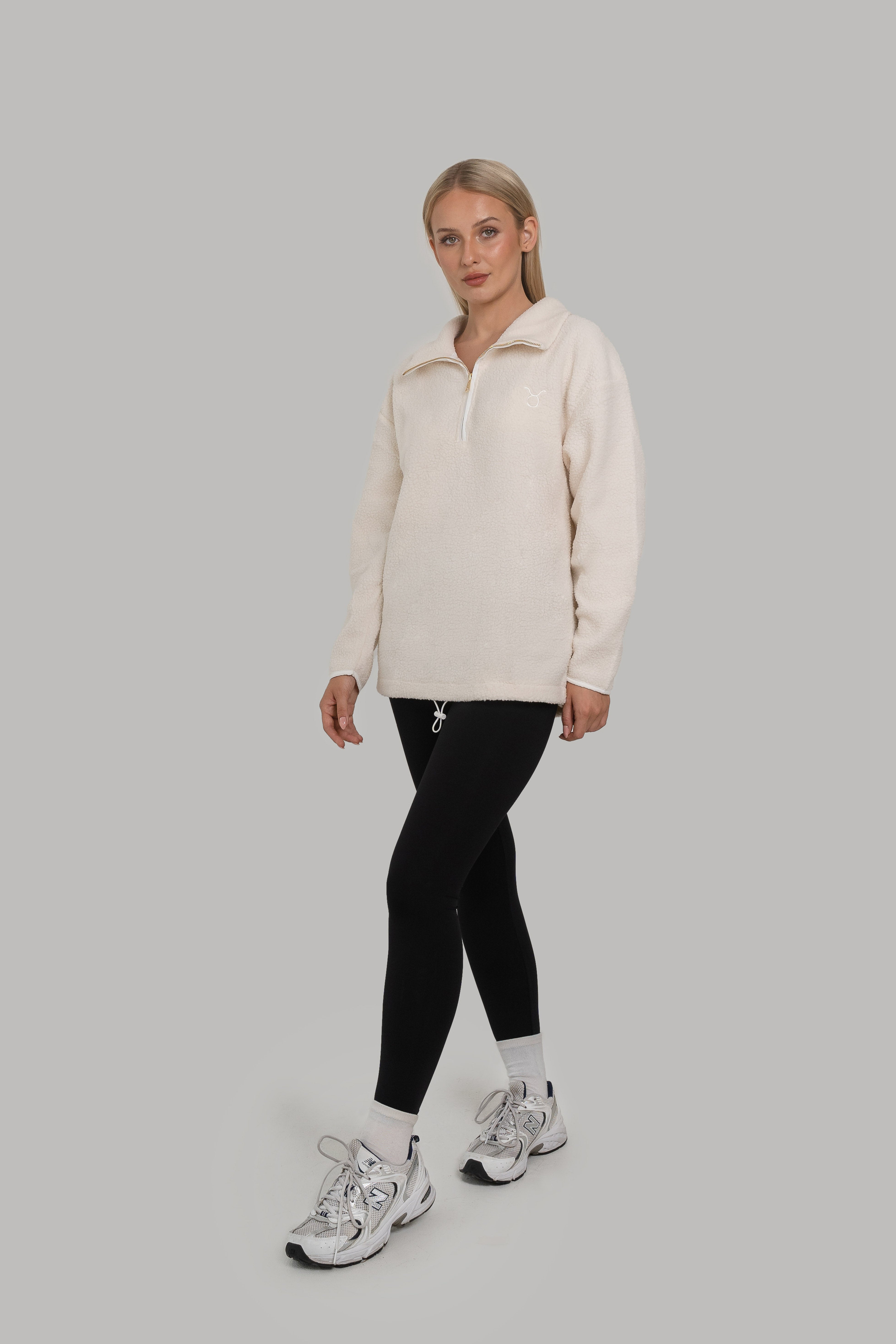 Luna Long Fleece Cream