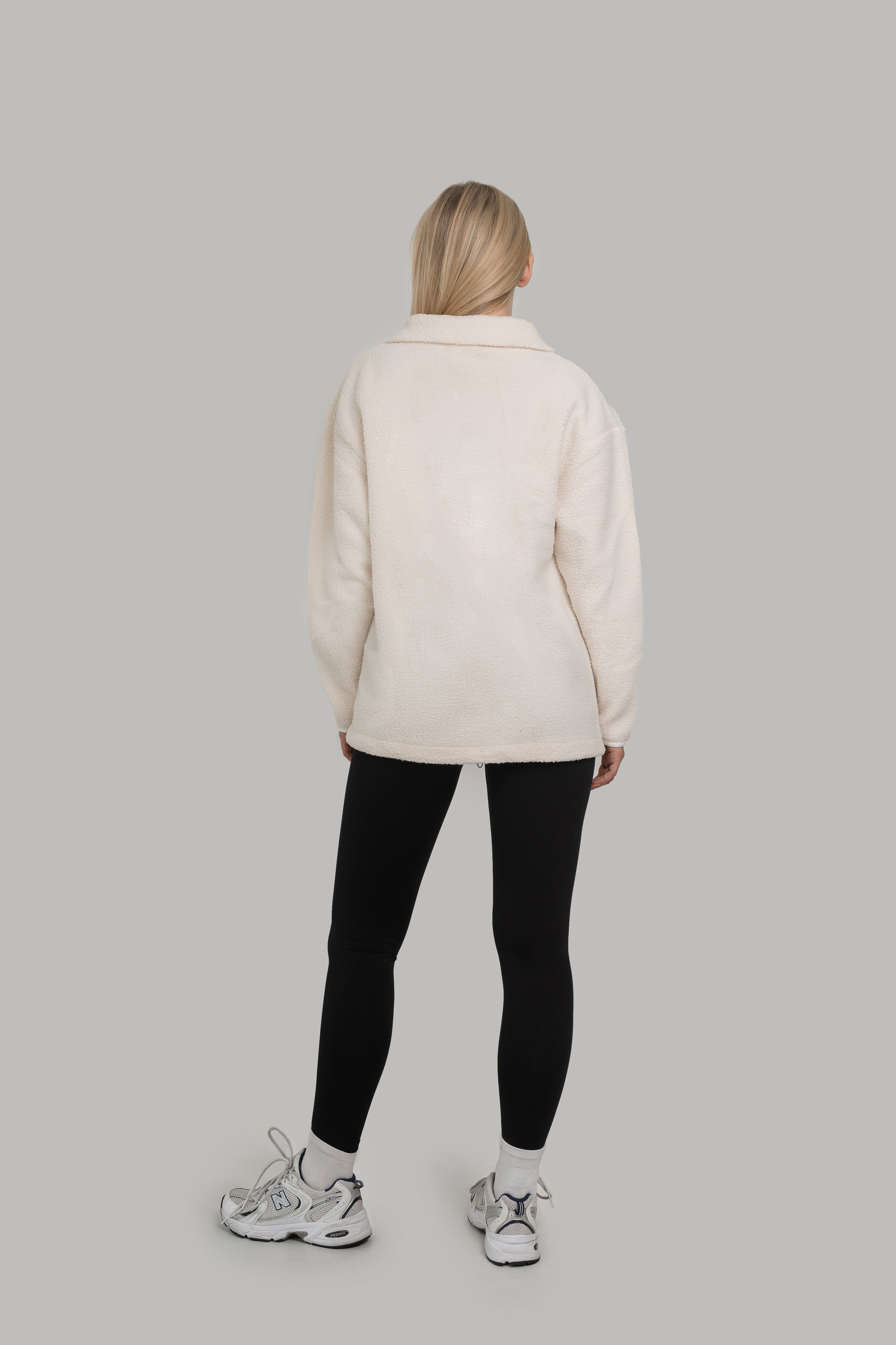 Luna Long Fleece Cream