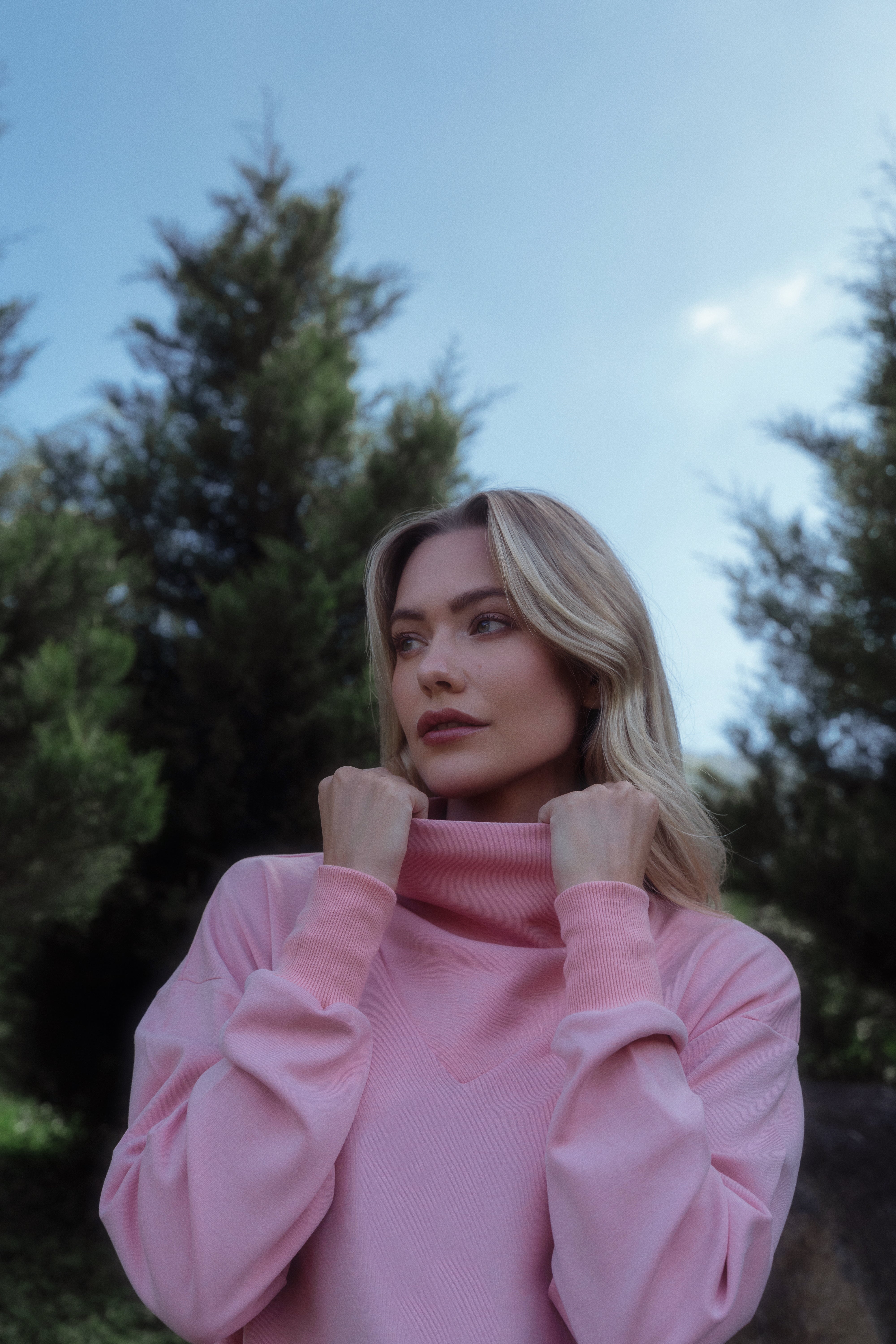 DEMI SWEATER BLUSH PINK