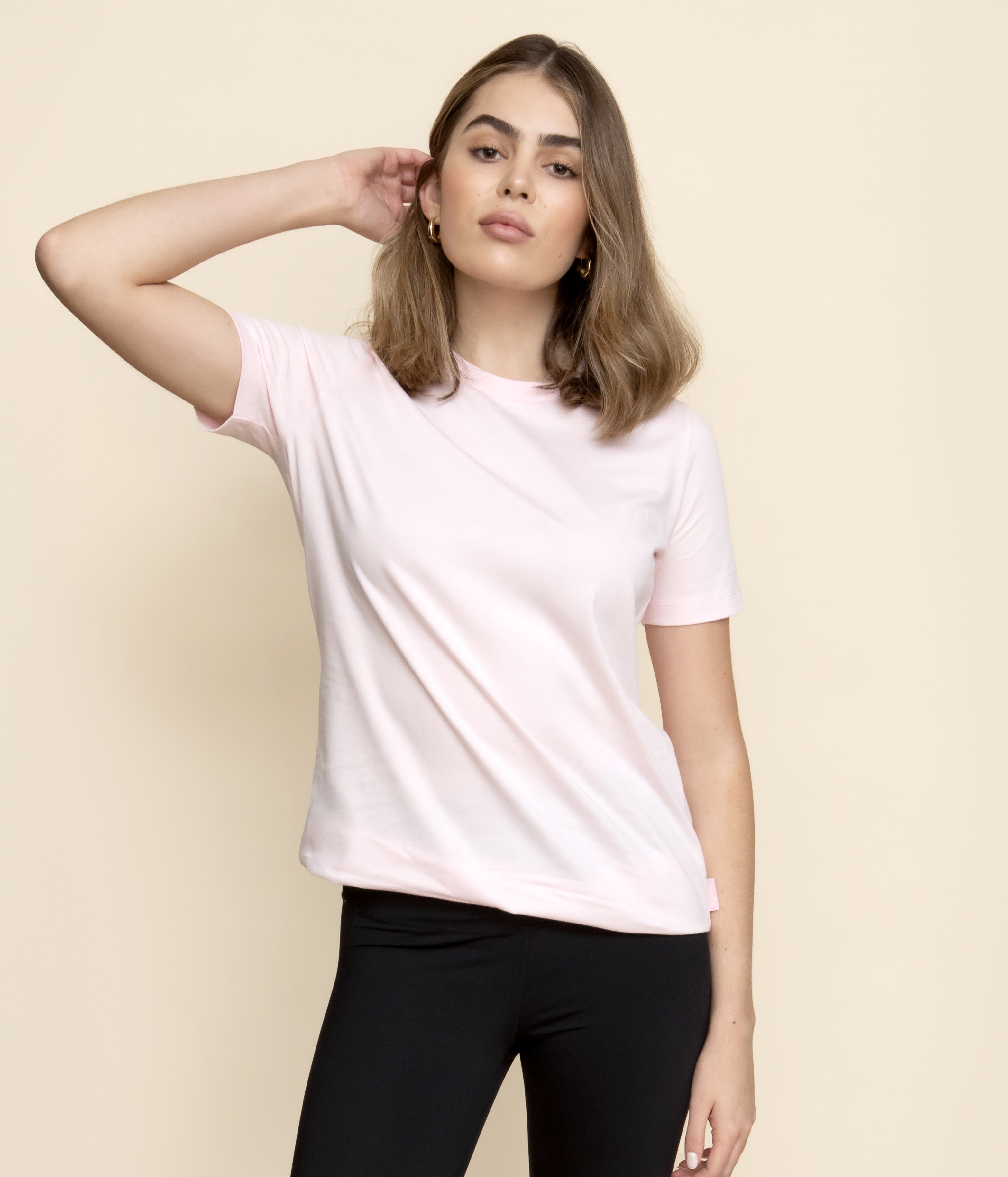 Carla Short Sleeve T - Shirt Baby Pink