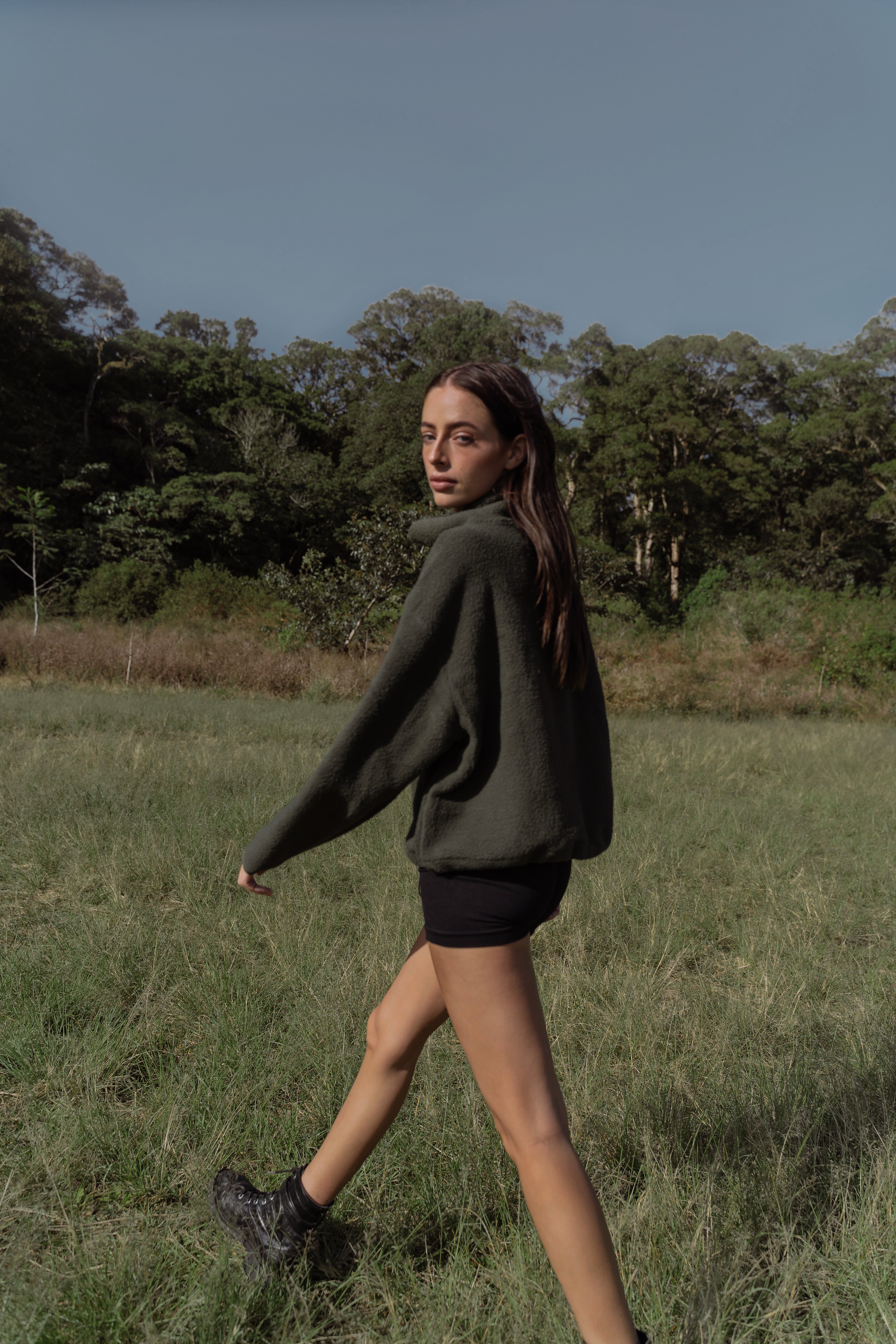 Mystique Fleece Forest Green