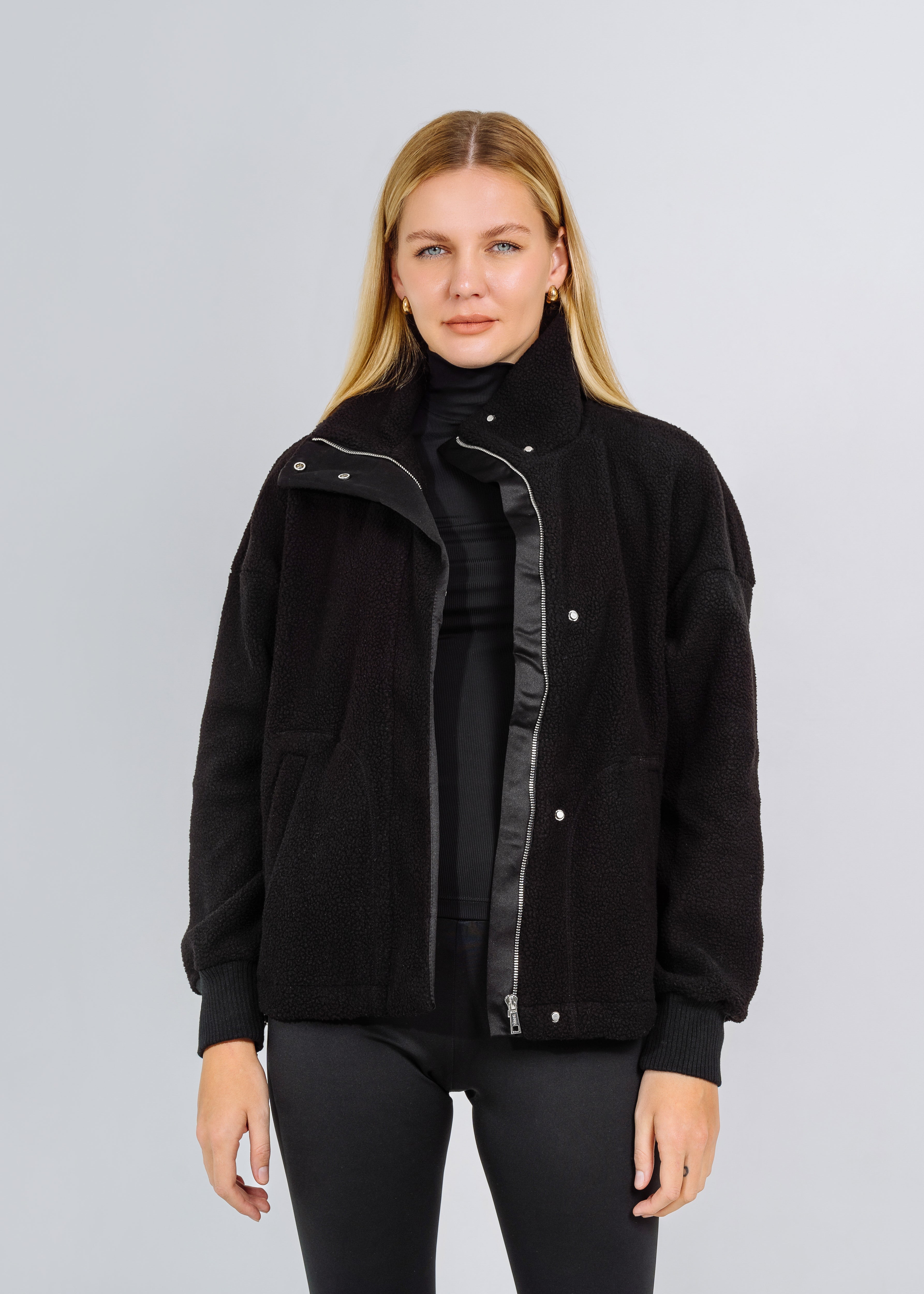 ASPEN FLEECE EDIT TWO BLACK