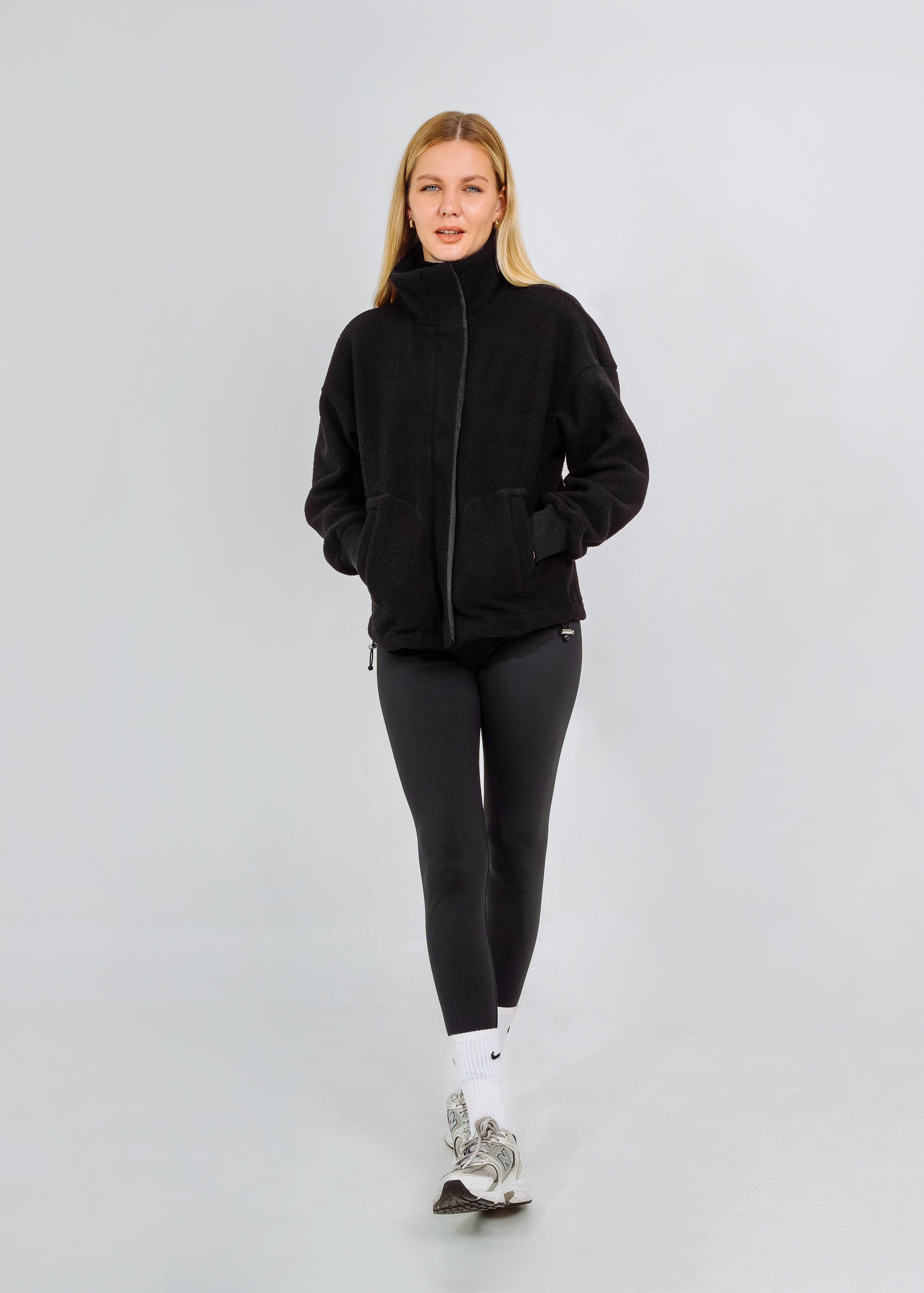 ASPEN FLEECE EDIT TWO BLACK