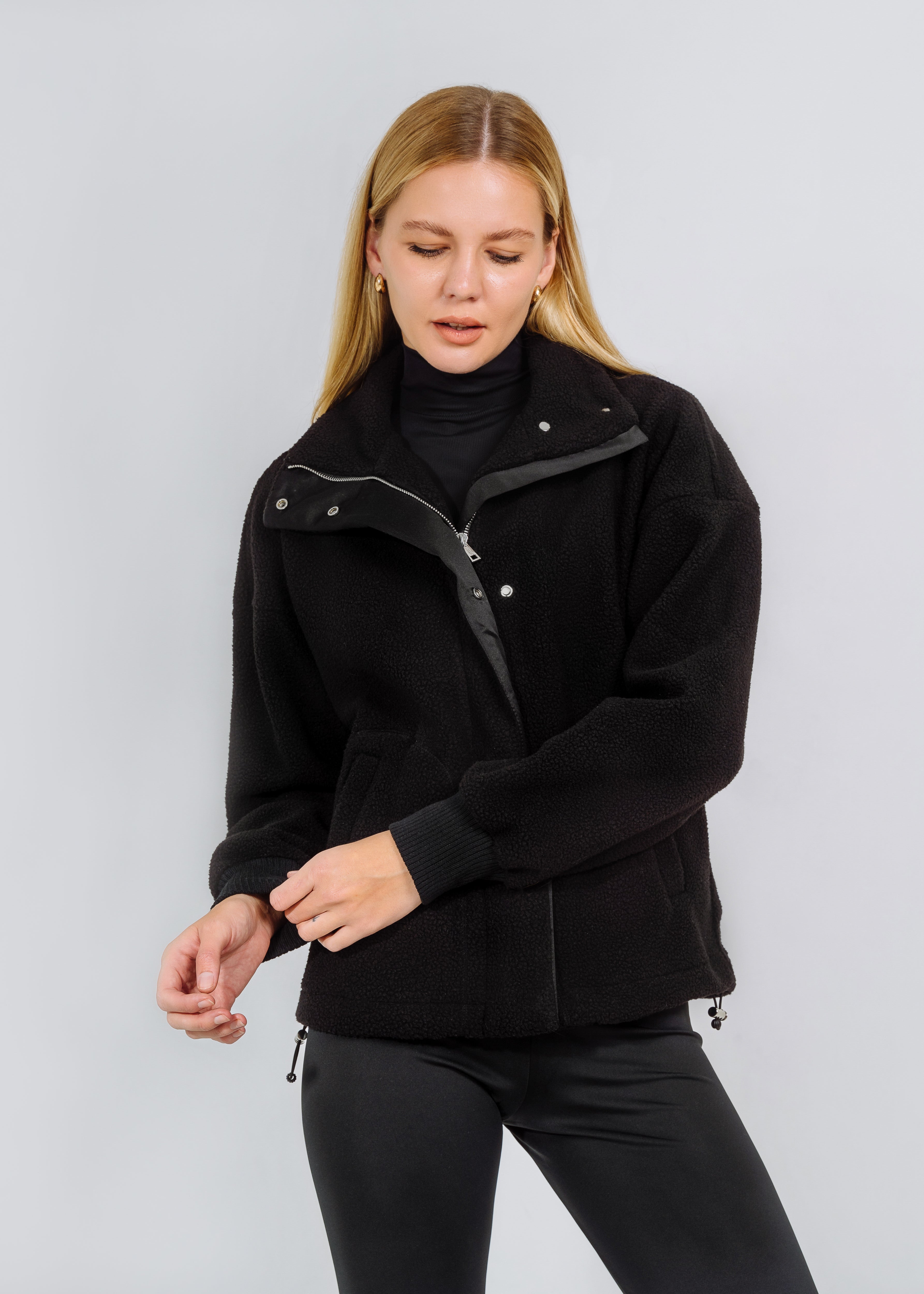 ASPEN FLEECE EDIT TWO BLACK