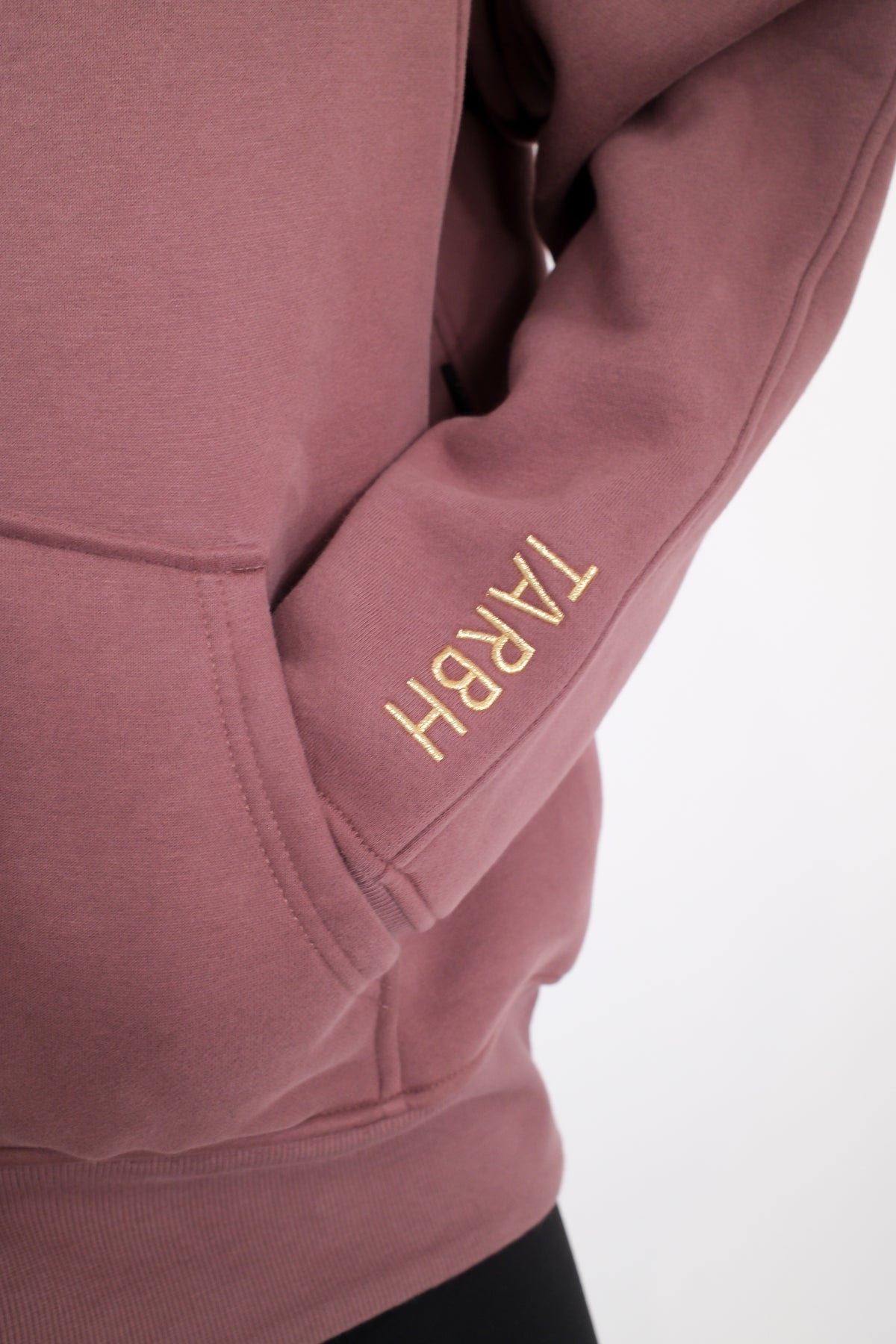 INDIE HALF ZIP MAUVE