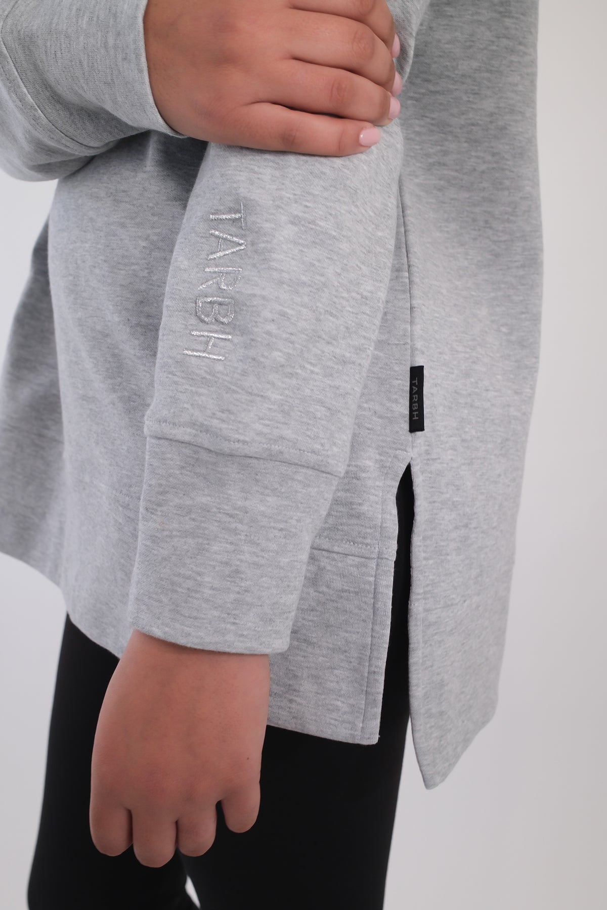 JUNO CREW SWEATSHIRT GREY