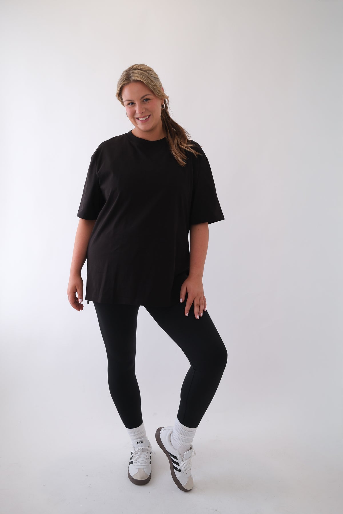 CLEO SHORT SLEEVE T-SHIRT BLACK
