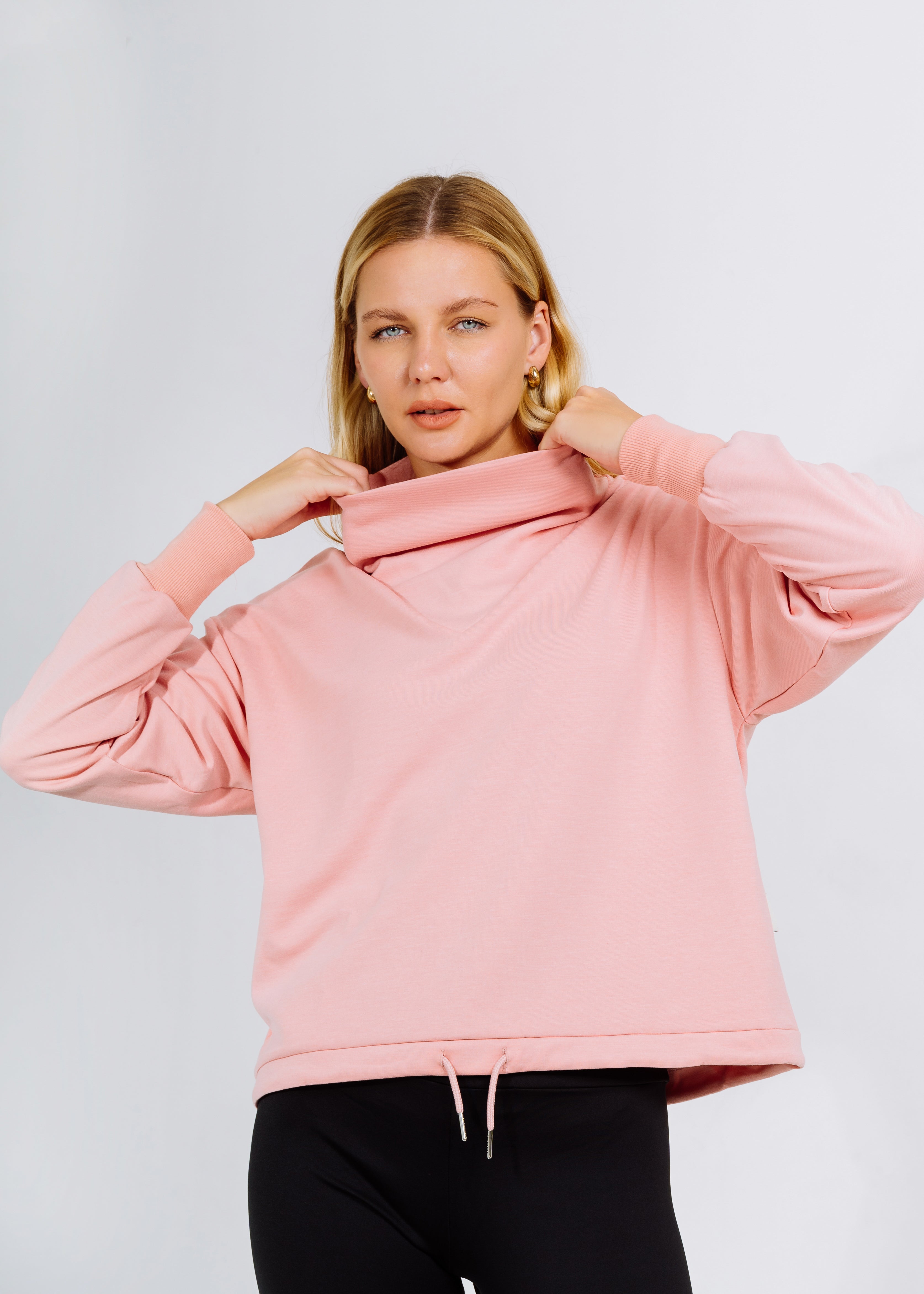DEMI SWEATER BLUSH PINK