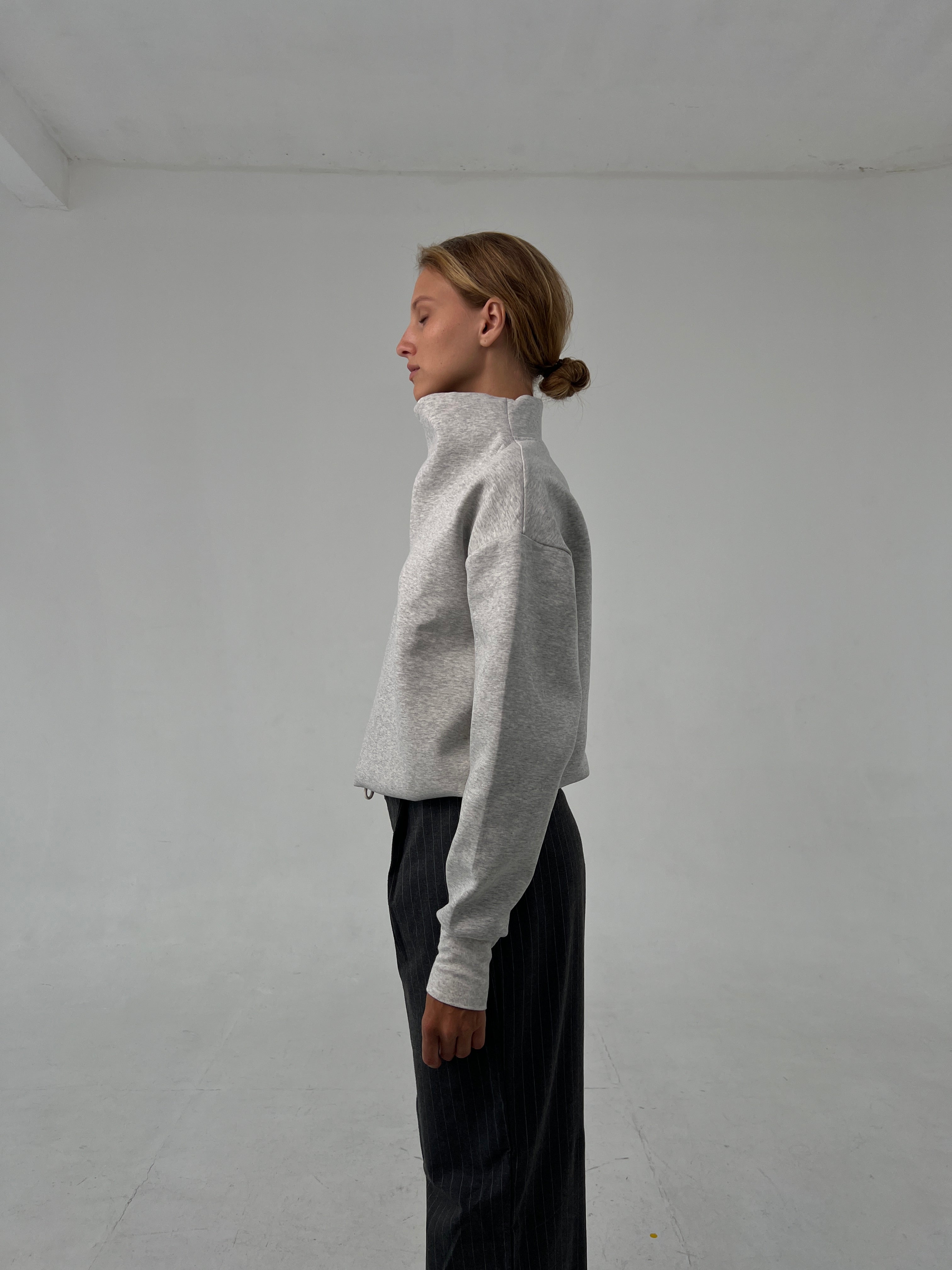 Demi Sweater Pale Grey