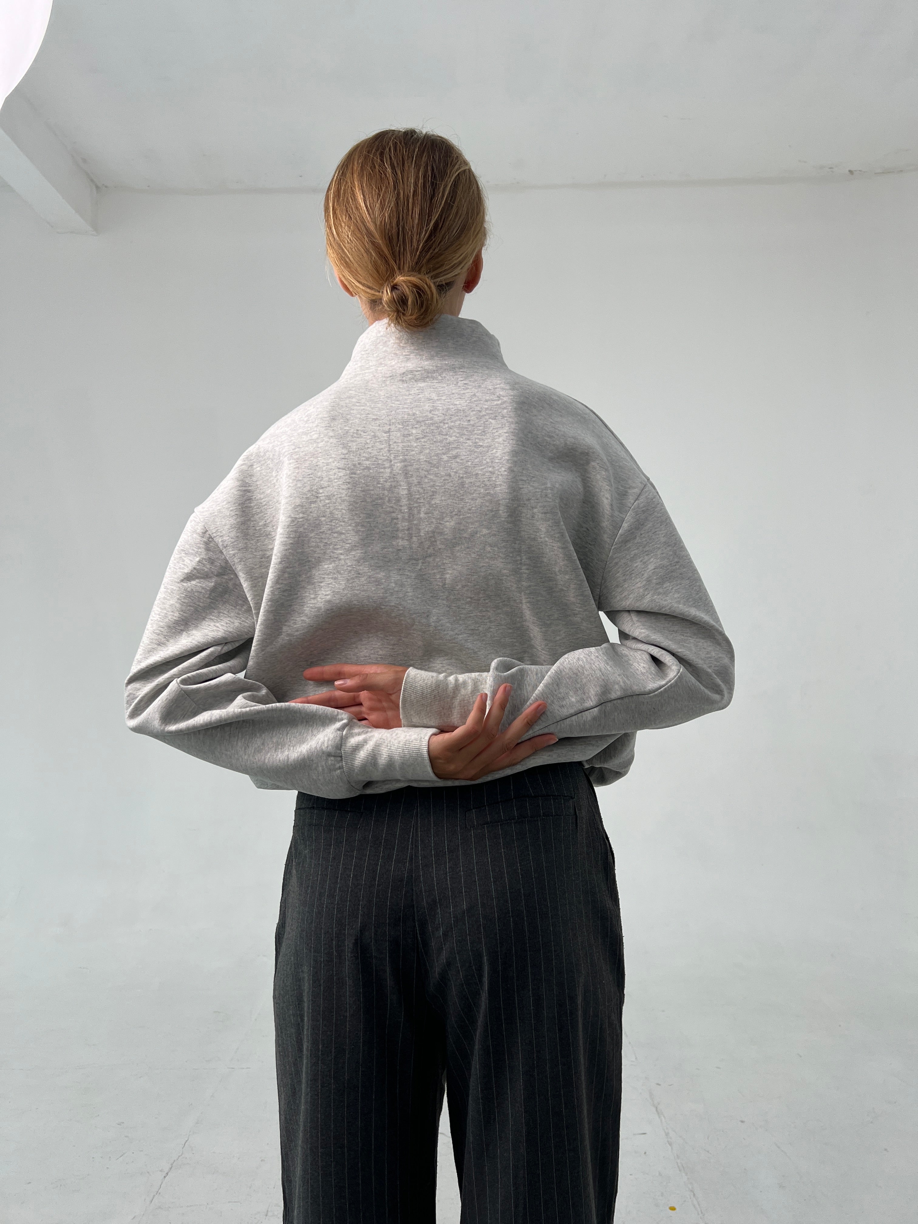 Demi Sweater Pale Grey