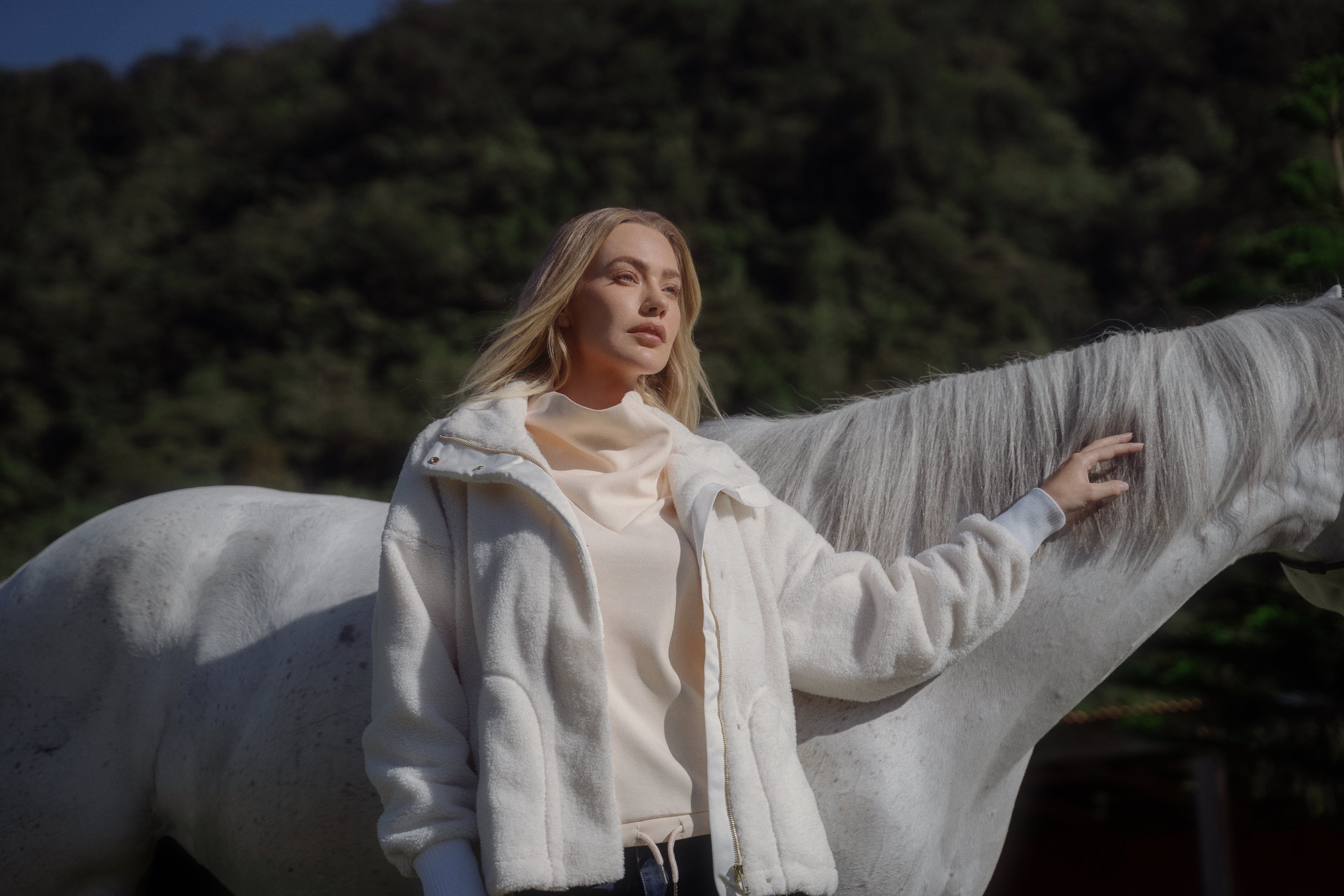 ASPEN FLEECE EDIT TWO WARM IVORY NUDE