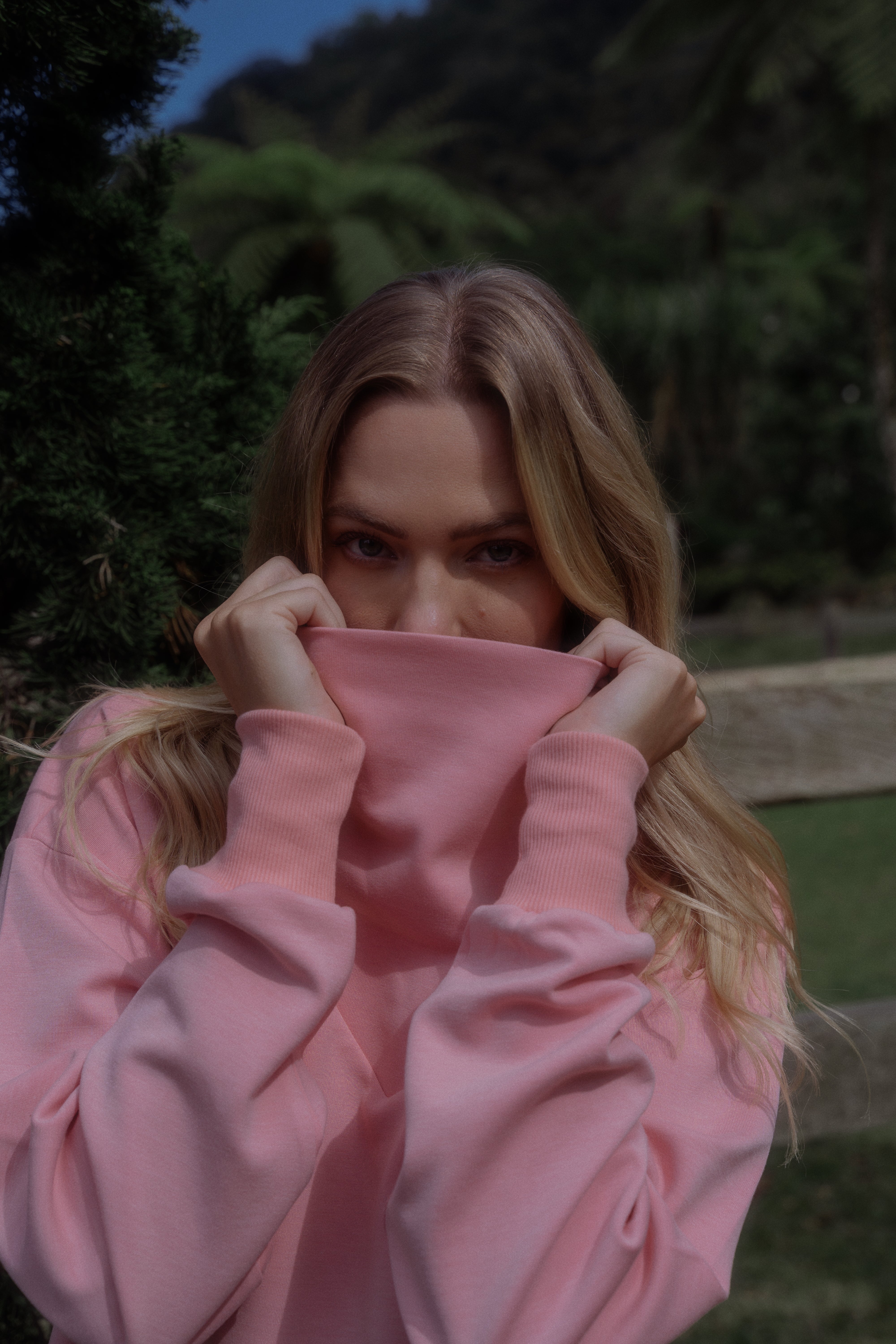 DEMI SWEATER BLUSH PINK